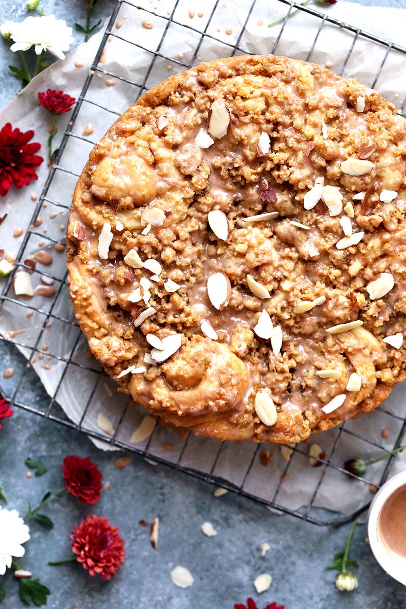 Almond Streusel Sweet Rolls