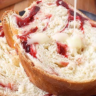 Cranberry Orange Babka