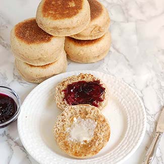 Four Grain English Muffins - Red Star® Yeast