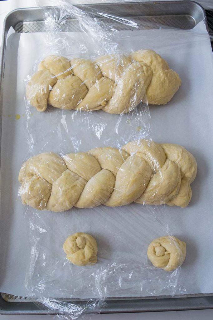 No Knead Challah | This bread is so easy, there is literally no kneading, but you do need to plan ahead. It is best if you can prep it on Tuesday night so it has 3 days to chillax in the fridge before baking it up fresh on Friday. Find recipe at redstaryeast.com.