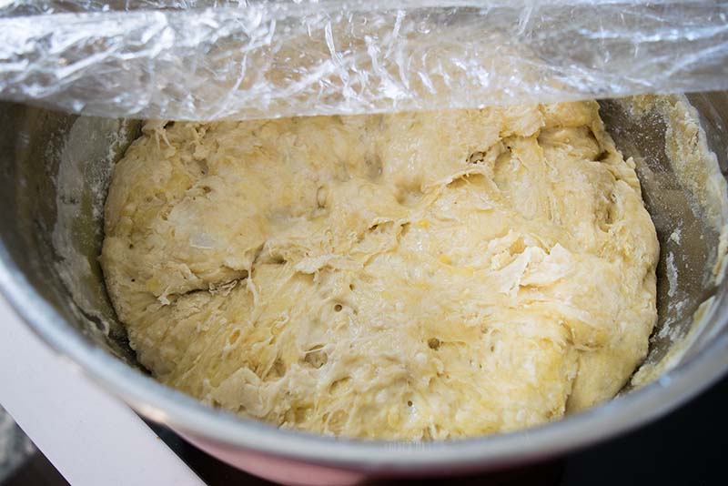 No Knead Challah | This bread is so easy, there is literally no kneading, but you do need to plan ahead. It is best if you can prep it on Tuesday night so it has 3 days to chillax in the fridge before baking it up fresh on Friday. Find recipe at redstaryeast.com.