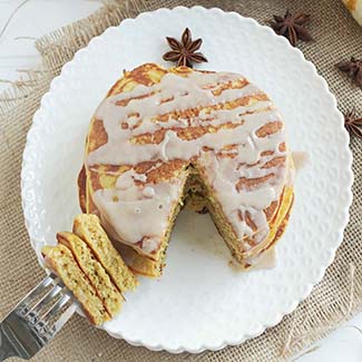 Gluten Free Pumpkin Yeast Pancakes