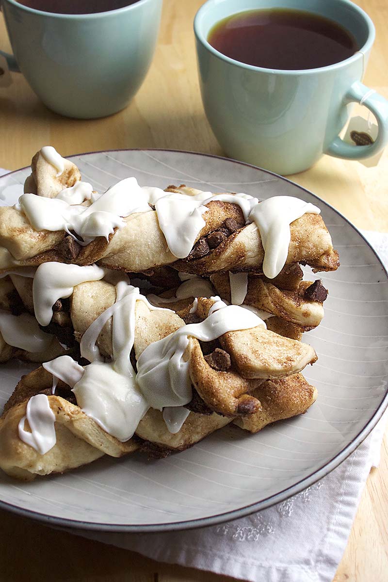 Chocolate Cinnamon Twists