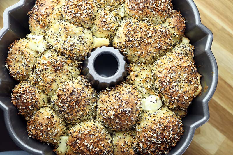 Everything Bundt the Bagel Monkey Bread