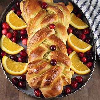 Orange Cardamom Braided Bread - Red Star® Yeast