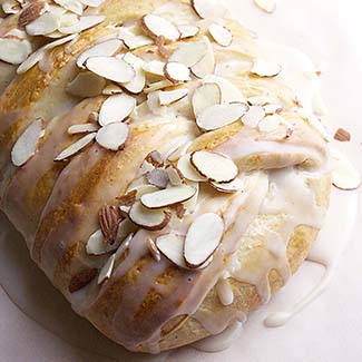 Orange Cheesecake Lattice Bread - Red Star® Yeast