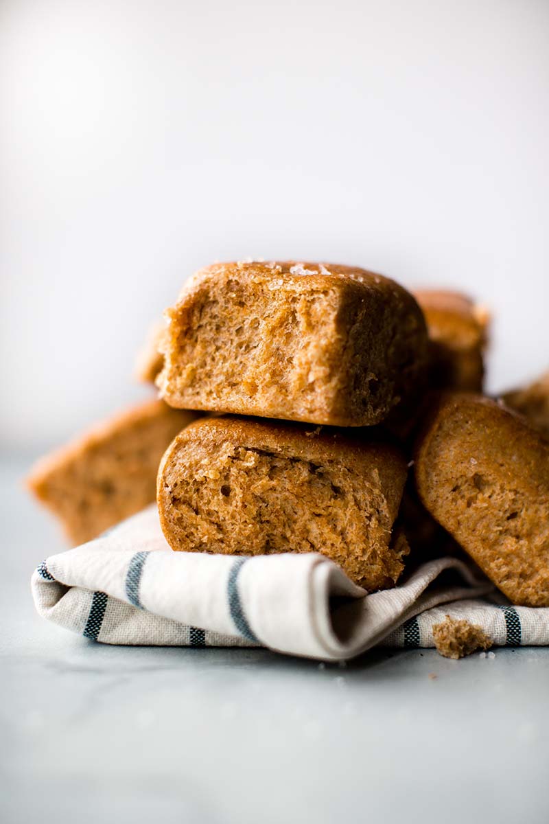 Honey Whole Wheat Dinner Rolls