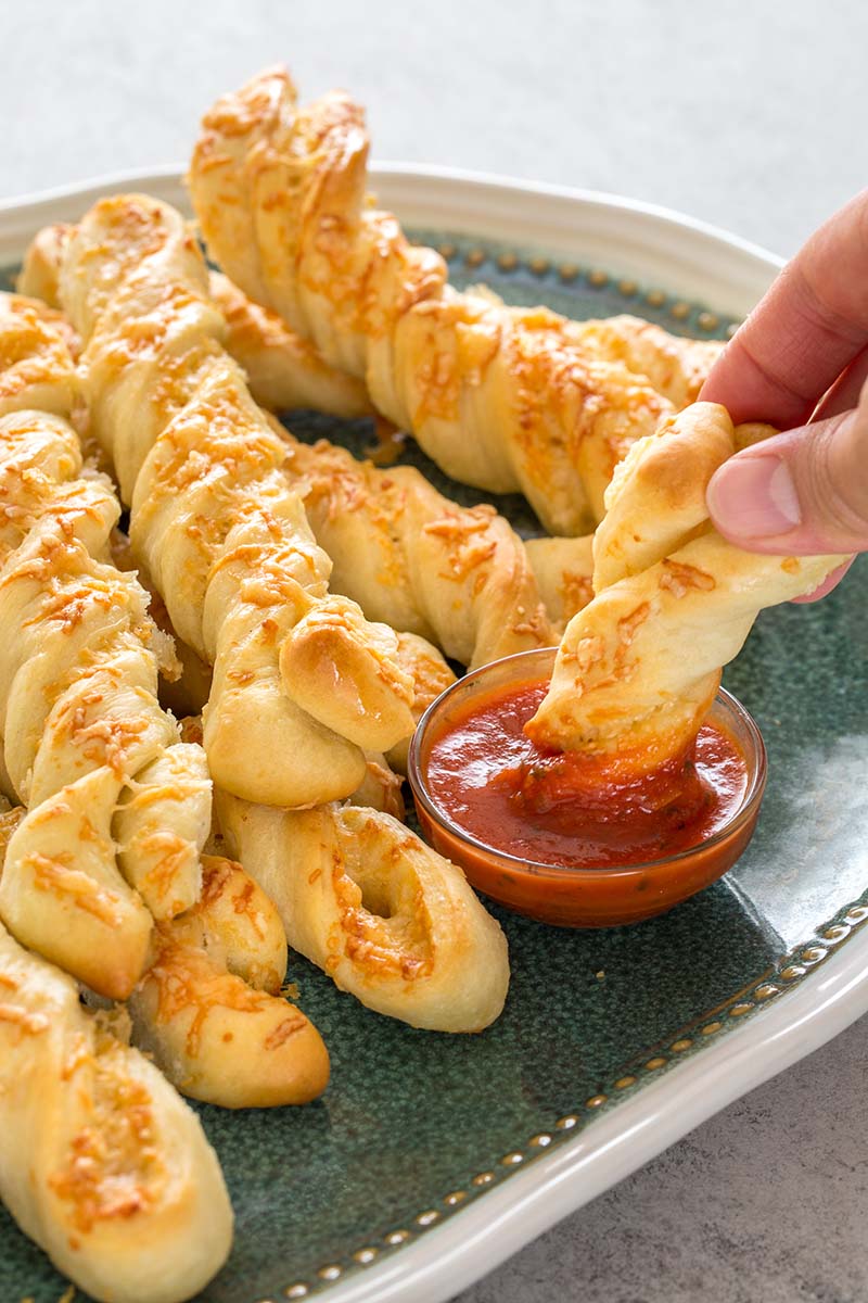 Roasted Garlic Breadsticks