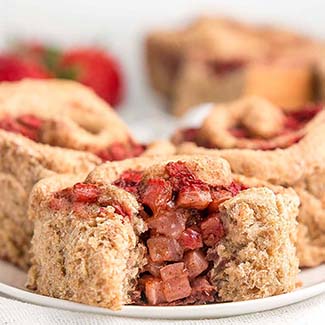 Healthy Strawberry Cinnamon Rolls - Red Star® Yeast