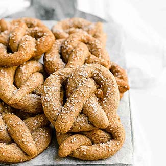 Healthy Mini Soft Pretzels - Red Star® Yeast