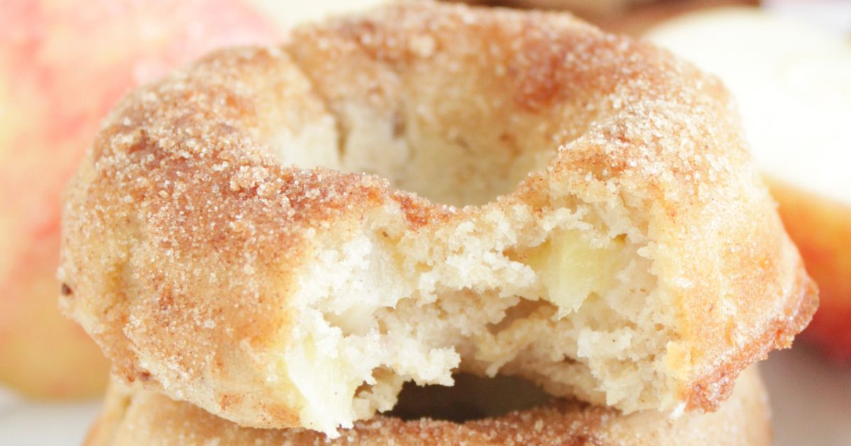 Gluten Free Apple Walnut Baked Doughnuts - Red Star® Yeast