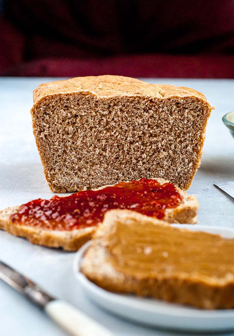 Vegan Whole Wheat Bread