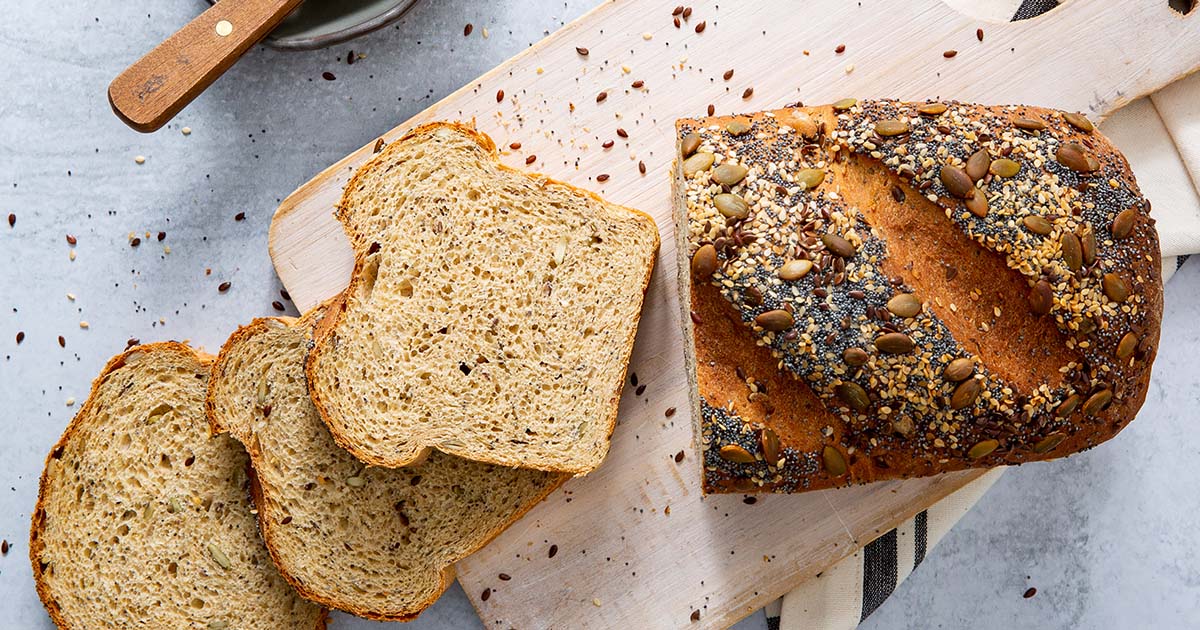 Seeded Sprouted Wheat Loaf | Red Star® Yeast