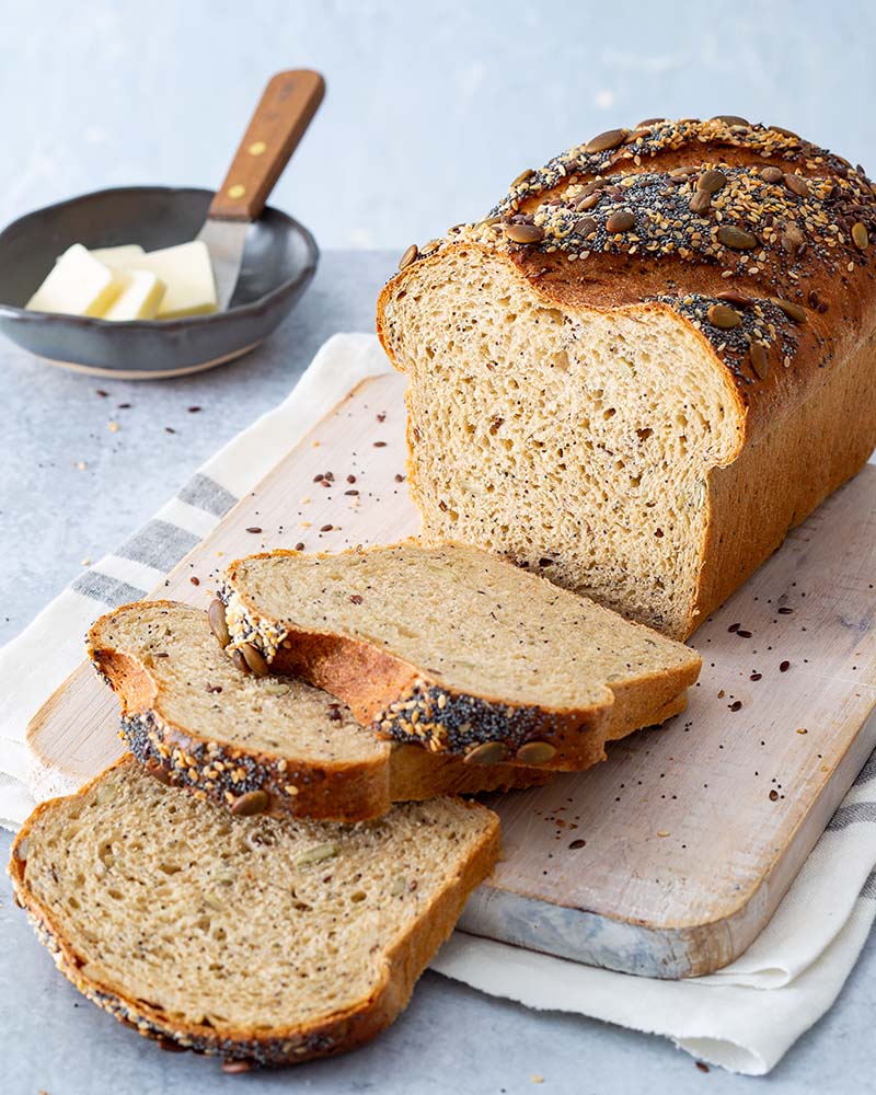 Seeded Sprouted Wheat Loaf