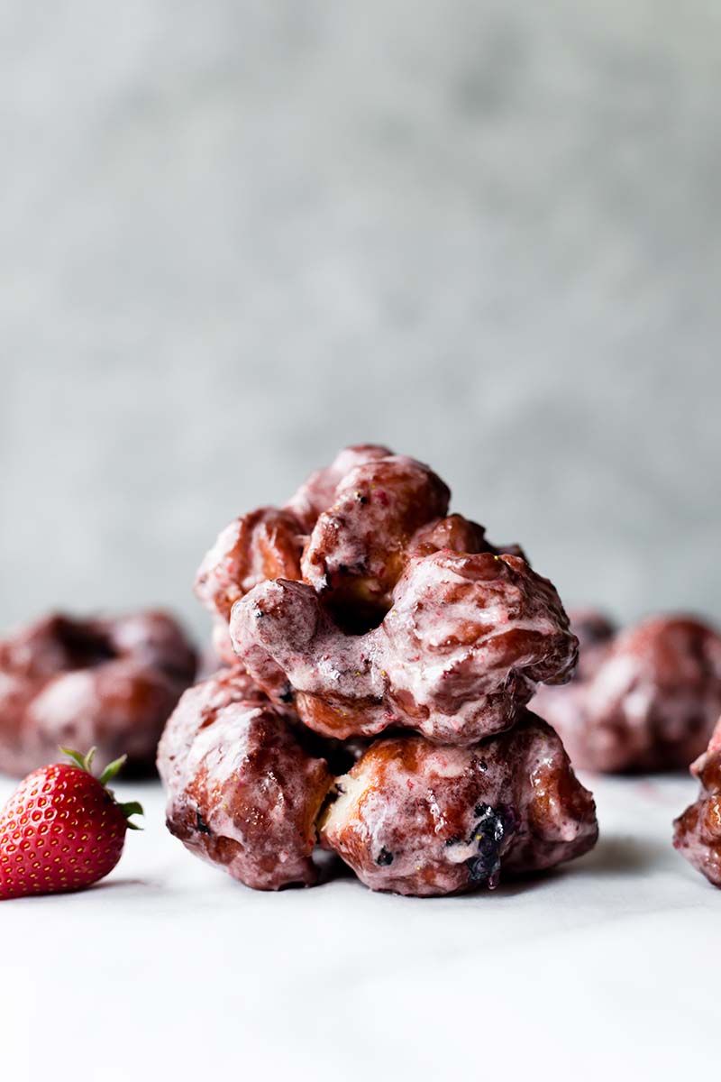 Homemade Berry Fritters