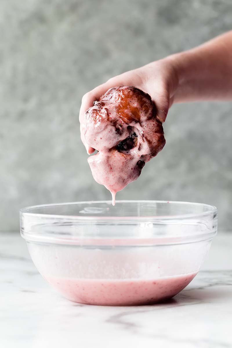 Homemade Berry Fritters 