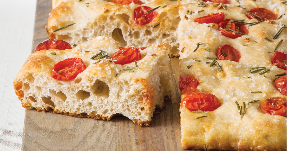 Platinum Instant Sourdough Tomato Focaccia | Red Star® Yeast