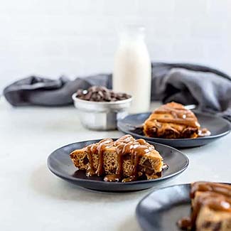 Vegan Salted Caramel Chocolate Coffee Cake - Red Star® Yeast