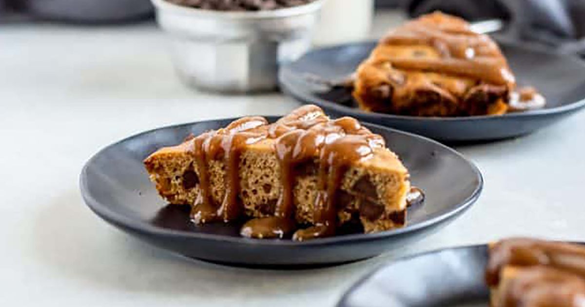 Vegan Salted Caramel Chocolate Coffee Cake - Red Star® Yeast