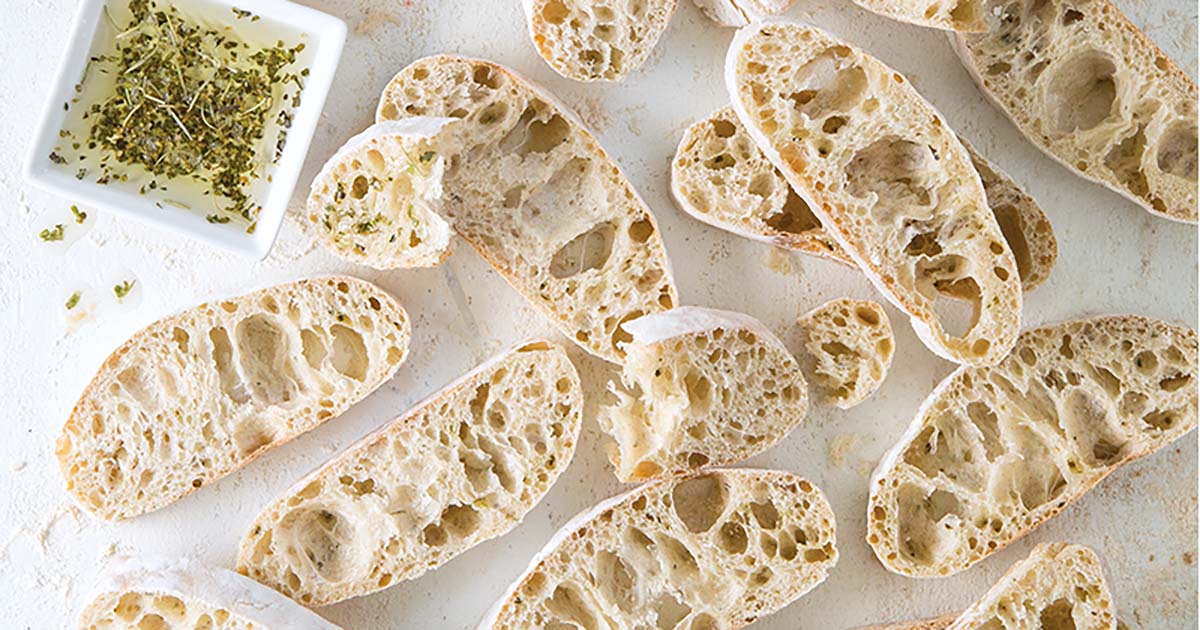Dried Herb Ciabatta | Red Star® Yeast