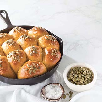 Platinum Instant Sourdough Pumpkin Rolls | Red Star® Yeast