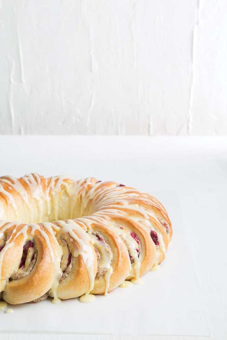 Almond Cranberry Wreath