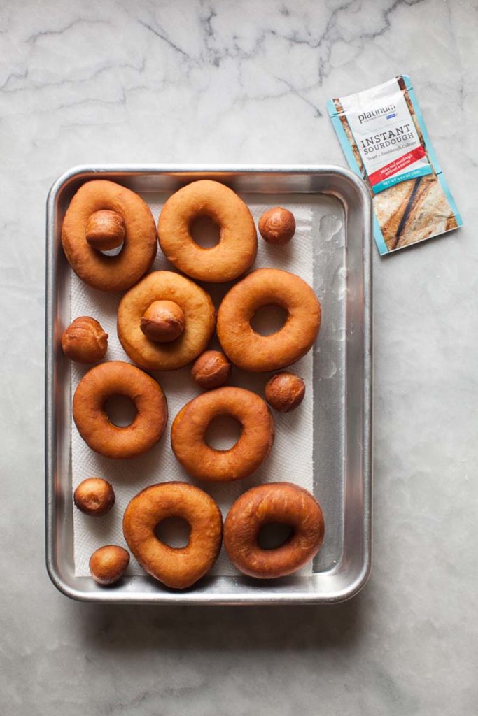 Doughnuts Made with Platinum Instant Sourdough Red Star® Yeast