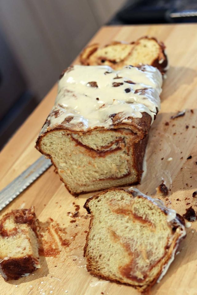 Platinum Instant Sourdough Apple Butter Breakfast Bread