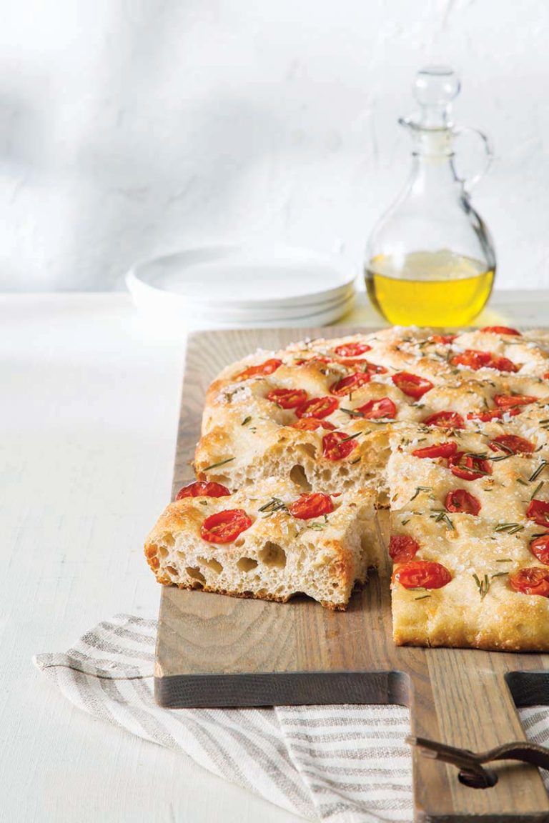 Platinum Instant Sourdough Tomato Focaccia