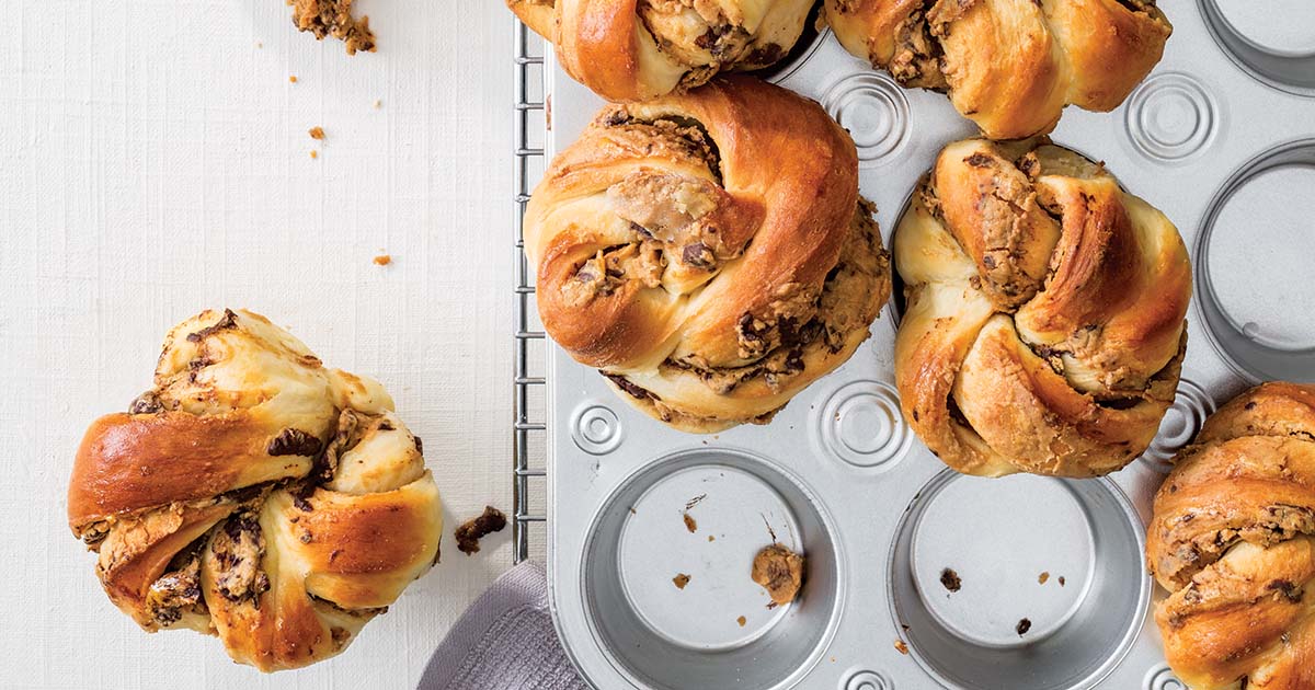 Peanut Butter Chocolate Babkas | Red Star® Yeast