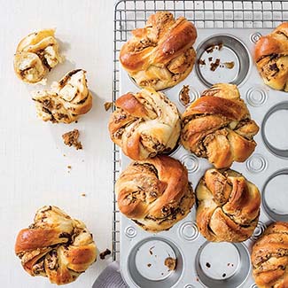 Peanut Butter Chocolate Babkas | Red Star® Yeast