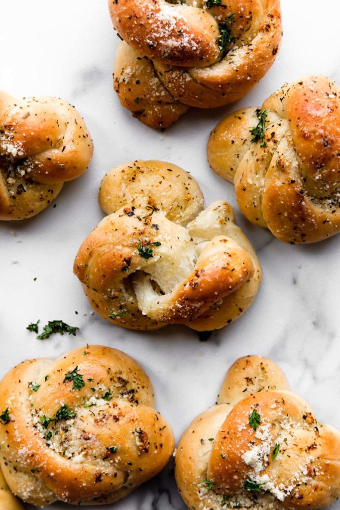 Homemade Garlic Knots Red Star Yeast