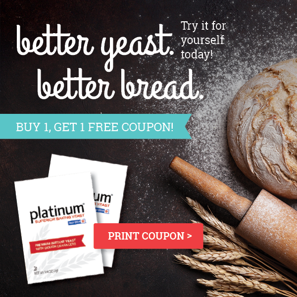 Platinum Instant Yeast from Red Star Coupon