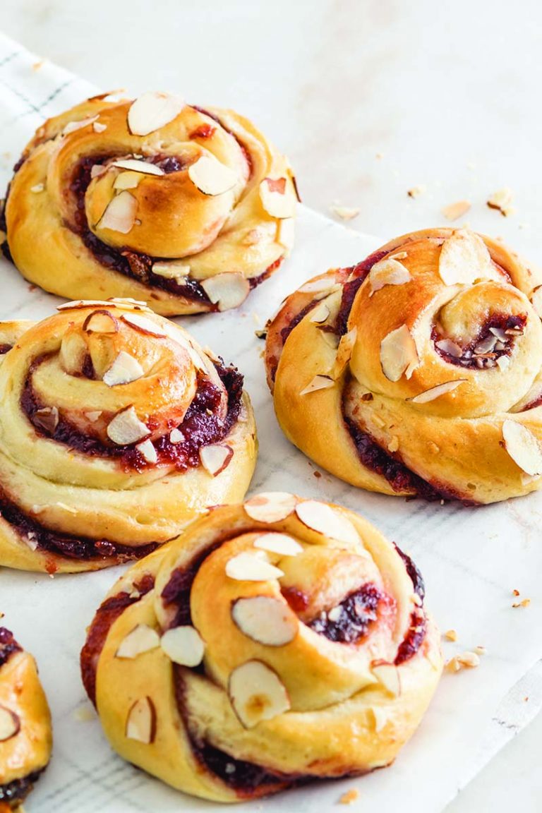 Cherry-Almond Sweet Rolls