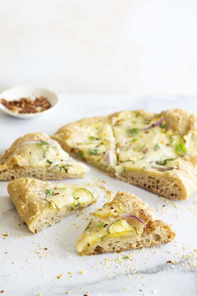 Summer Squash Flatbreads