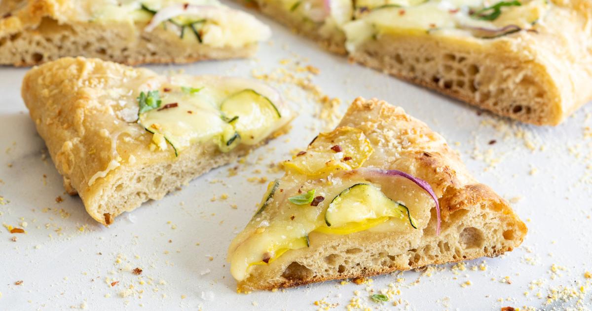 Summer Squash Flatbreads | Red Star® Yeast