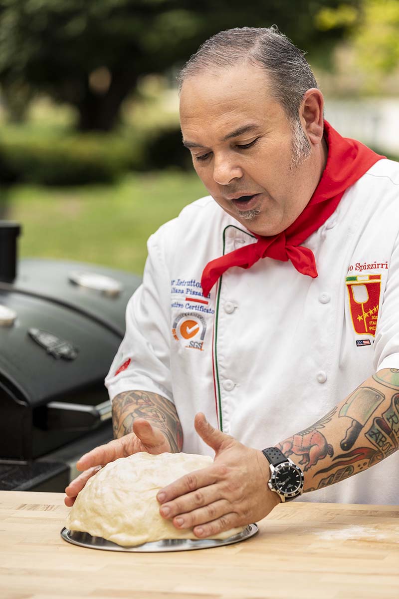 Homemade Artisan Grilled Pizza Crust