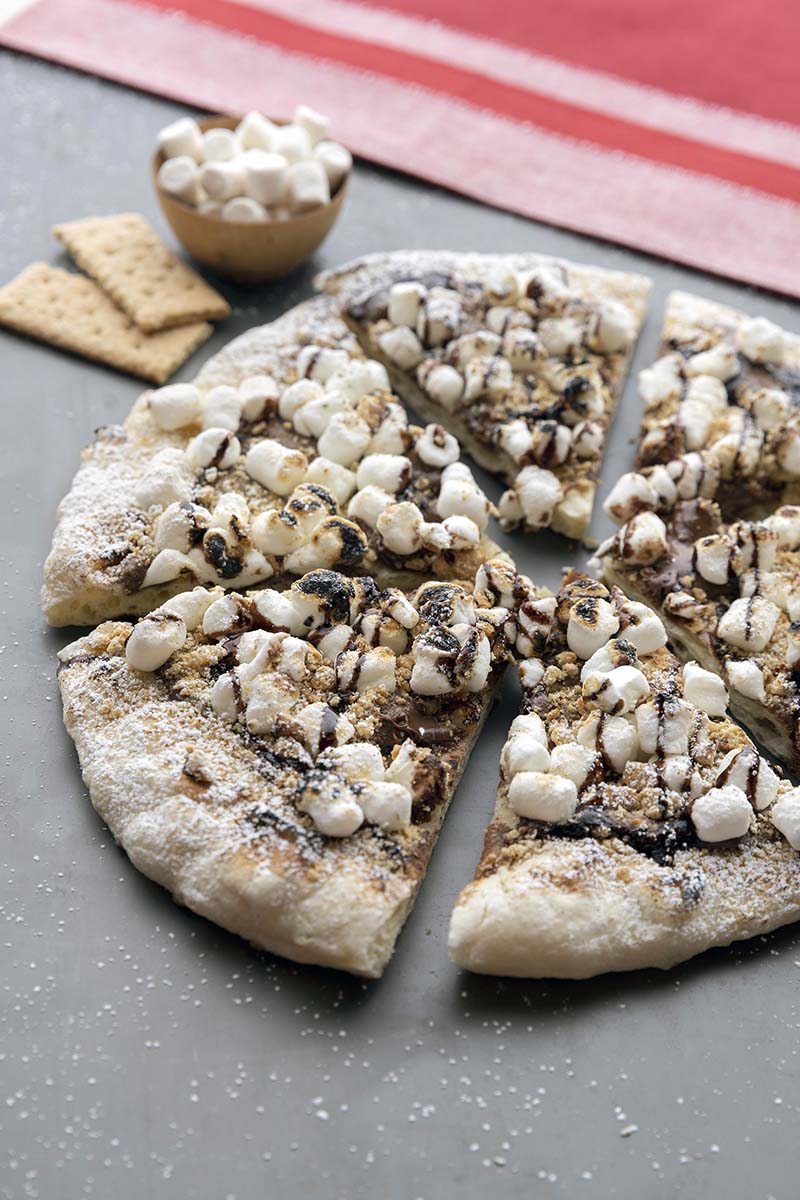 S'mores Grilled Pizza
