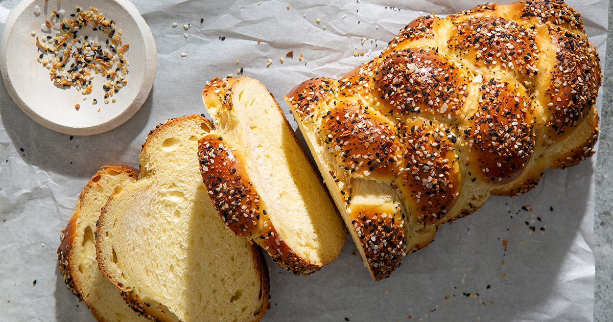 Everything Bagel Challah | Red Star® Yeast