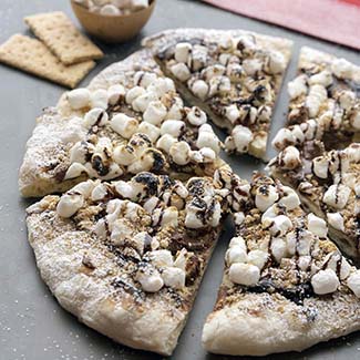 Smores Grilled Pizza