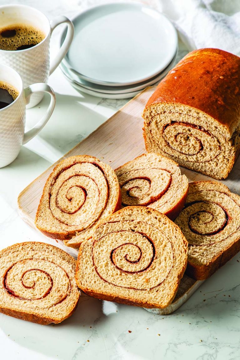 Cinnamon Swirled Banana Bread