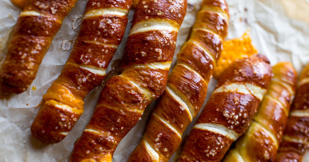 Cheesy Pretzel Twists | Red Star® Yeast