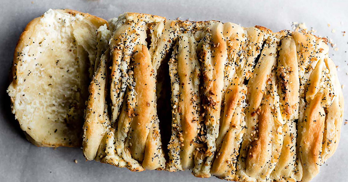 Everything Bagel Pull Apart Bread | Red Star® Yeast