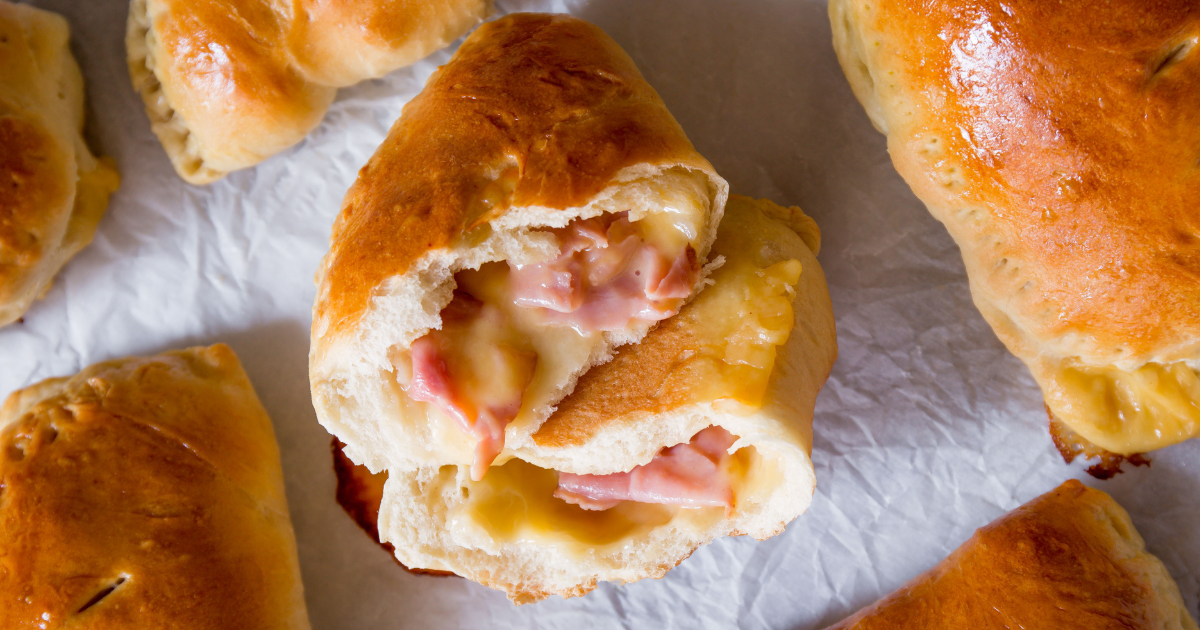 Homemade Ham And Cheese Pockets | Red Star® Yeast