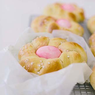 Tsoureki Easter Bread