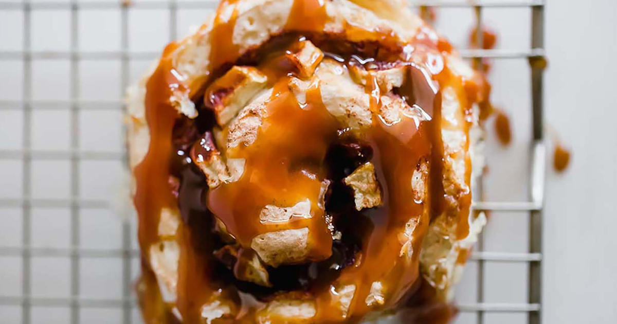 Ultimate Caramel Apple Cinnamon Rolls - Red Star® Yeast