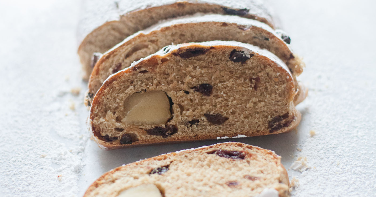 Whole Grain Christmas Stollen - Red Star® Yeast