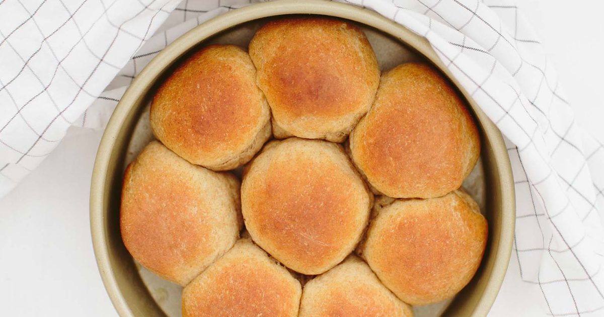 Whole Wheat Pull Apart Dinner Rolls - Red Star® Yeast