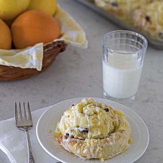 Cranberry Citrus Cream Cheese Sweet Rolls
