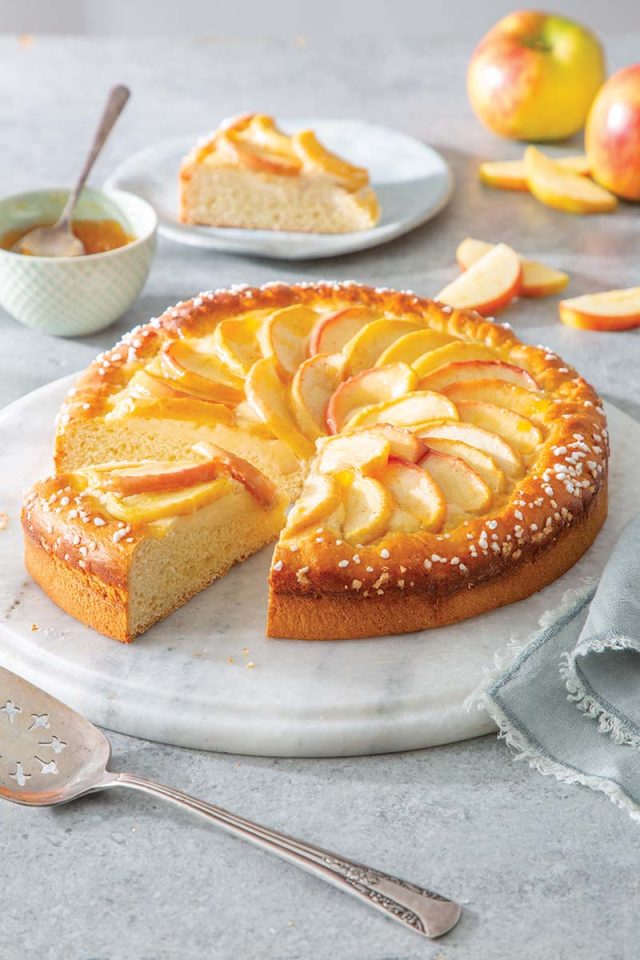 Apple Cream Cheese Brioche Tart Red Star® Yeast